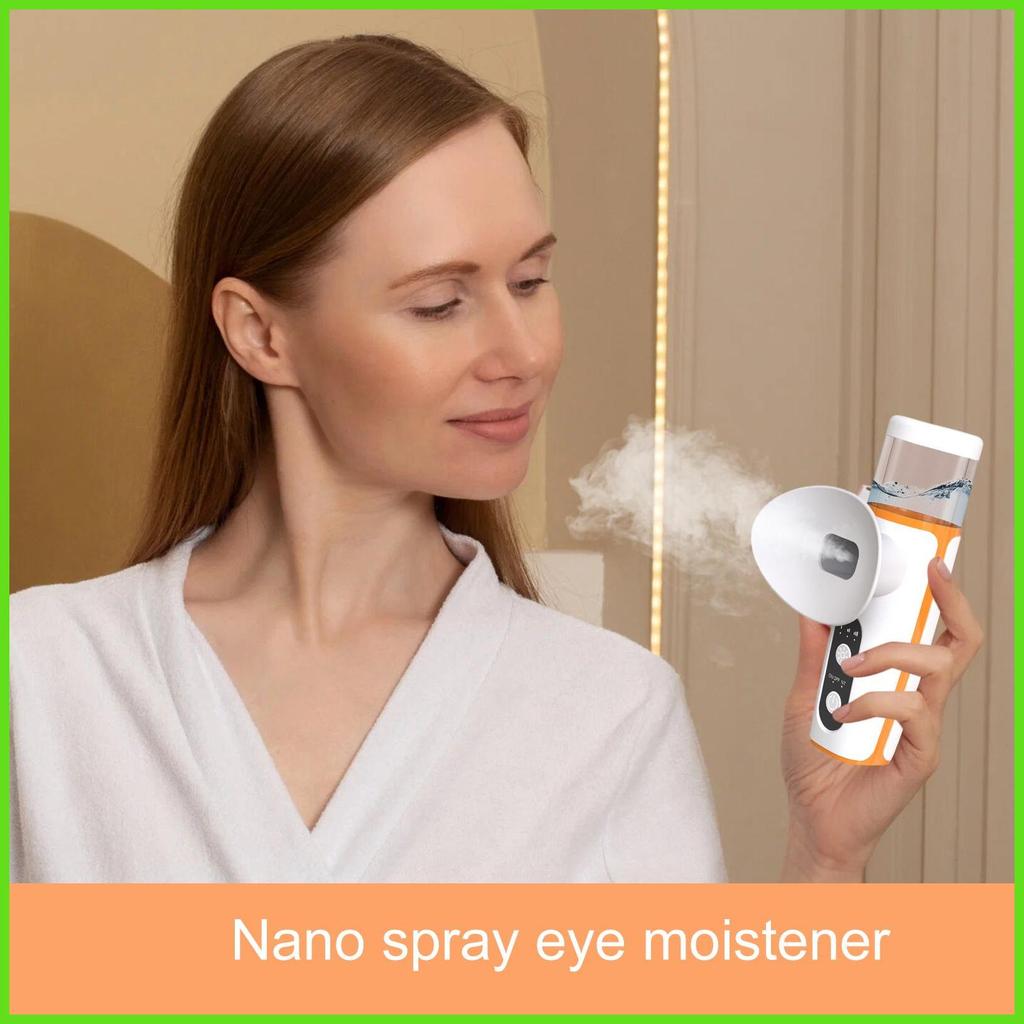 Eye Mist Steam Sprayer Nano Dry Eye Steam Sprayer Eye Humidifier ทําความสะอาดไฟฟ้า Mist Sprayer Eye 