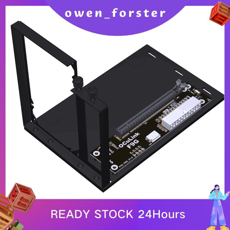 In Stock F9G-BK7 EGPU OCuLink GPU Dock PCIe4.0 X4 โน้ตบุ๊คแล็ปท็อปภายนอกกราฟิกการ์ดวิดีโอ M.2 OcuLin