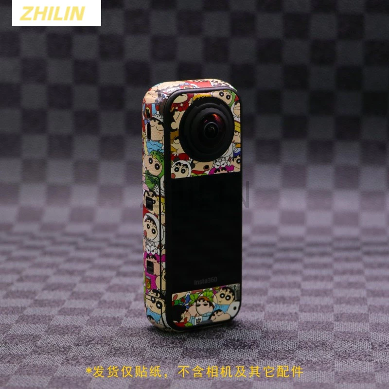 เหมาะสําหรับ Insta360 X4 Air 8K พาโนรามากีฬากล้องสติกเกอร์ป้องกันและอุปกรณ์เสริมฟิล์ม CASE thumbnail 5