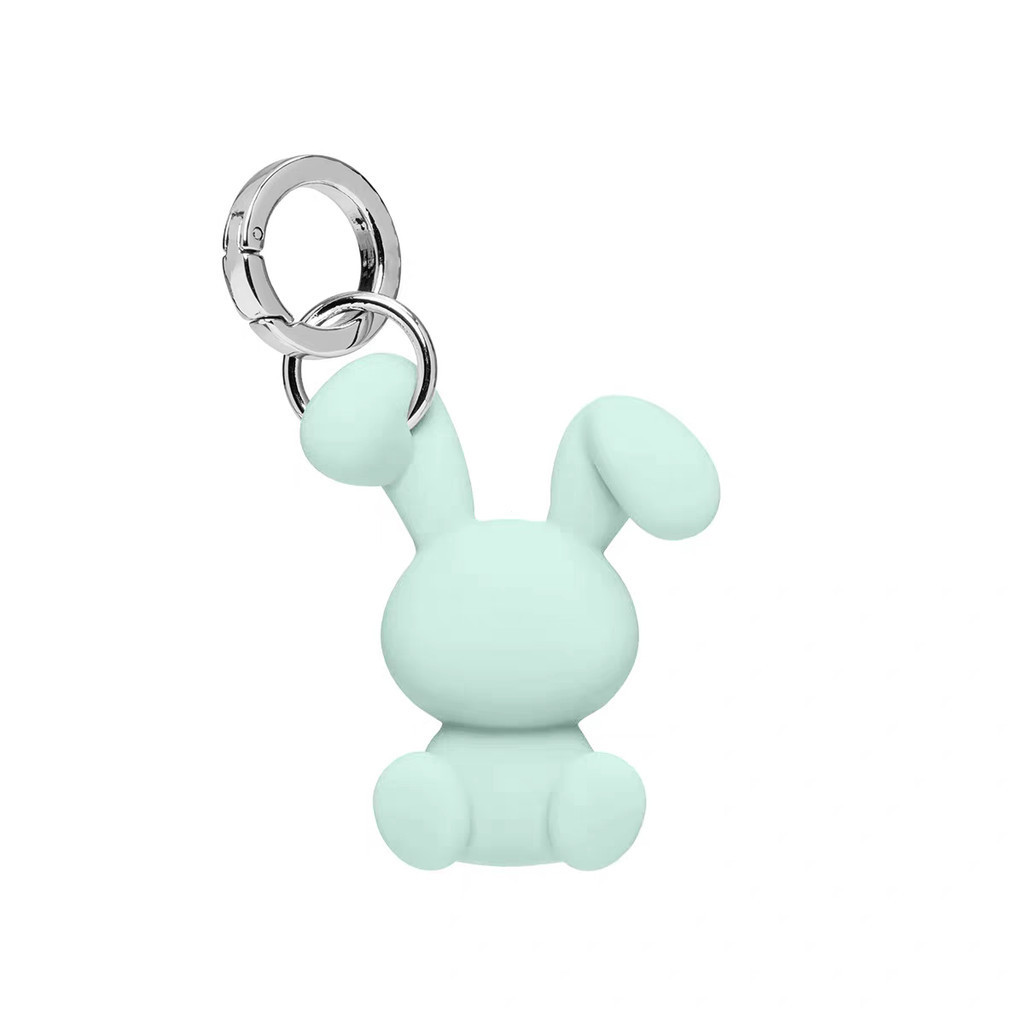 ซิลิโคนเหลว จี้กระต่ายหลากสี เชือกเส้นเล็กโทรศัพท์มือถือ จี้คุณภาพสูง เชือกเส้นเล็กโทรศัพท์มือถือ ลูกพีช - รูปที่ 3