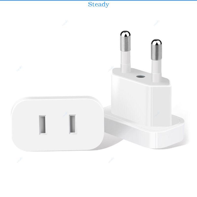 Stedy 4 0 มม.US To EU Plug USA ถึง Euro Euro Euro Euro Euro Euro Euro Euro Euro Euro Euro Euro Euro 