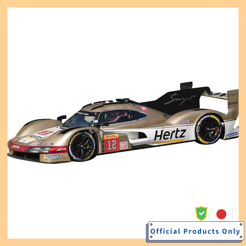 Kyosho BURAGO 1/43 Porsche 963 No.12 Hearts Team IOTA Finished Model BUR38317