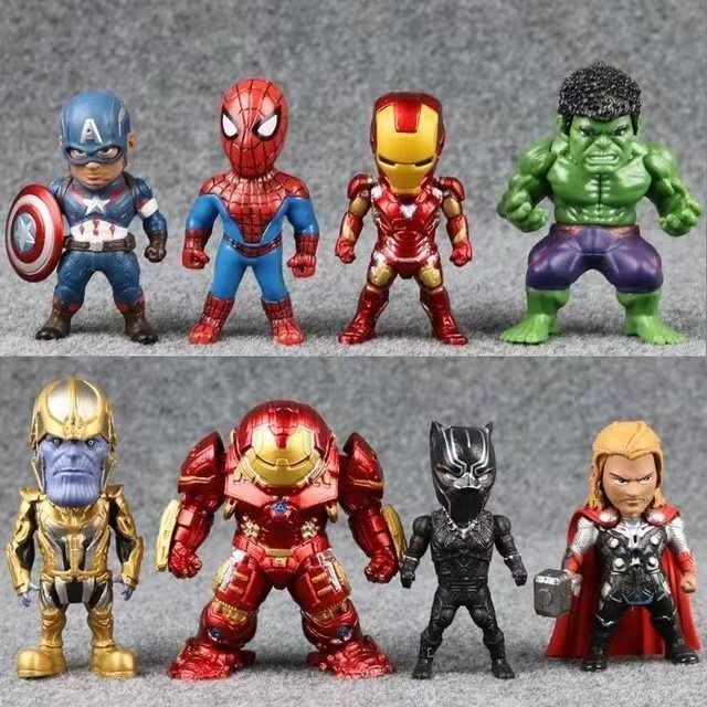 สินค้าใหม่พร้อมสต็อก Avengers Marvel Figure Anti-Hulk Hulk Marvel เครื่องประดับเครื่องประดับเดสก์ท็อ