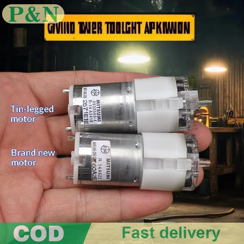 [P&N] 1 ชิ้น Mute Mini 370 มอเตอร์ปั๊มลมไหลขนาดใหญ่ Abundant Energy DC 3.7 โวลต์ 5 โวลต์ 6 โวลต์ Sphygmomanometer Booster ปั๊ม [cod]