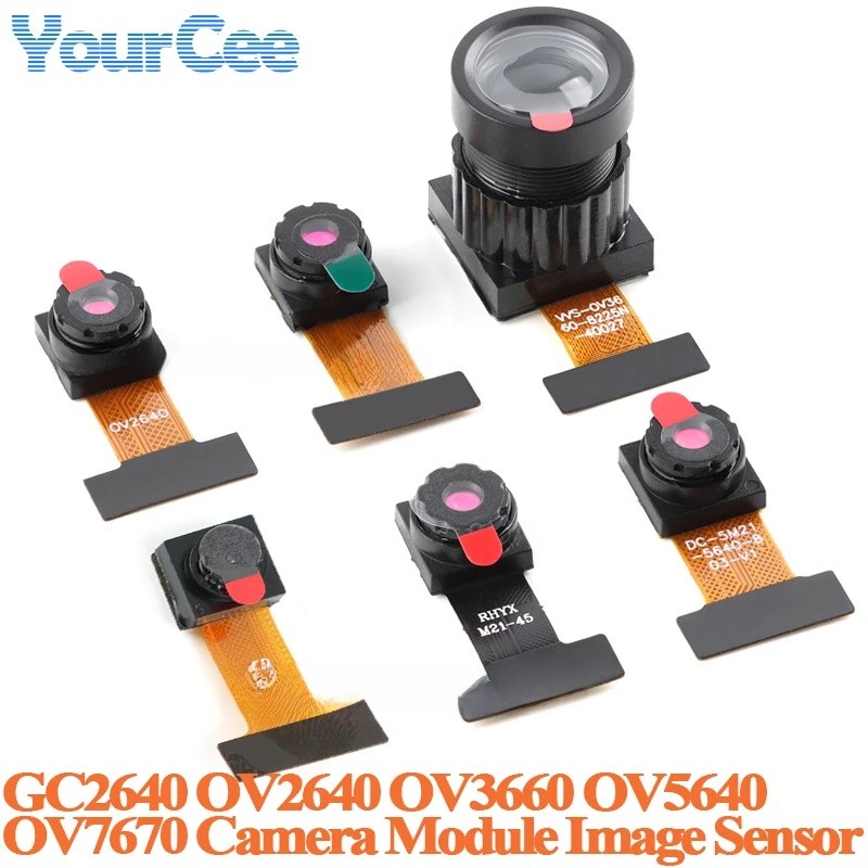 โมดูลกล้องเซ็นเซอร์ภาพ OV3660 3 ล้าน GC2640 OV2640 2 ล้าน OV5640 5 ล้าน OV7670 300000 พิกเซล STM32 E