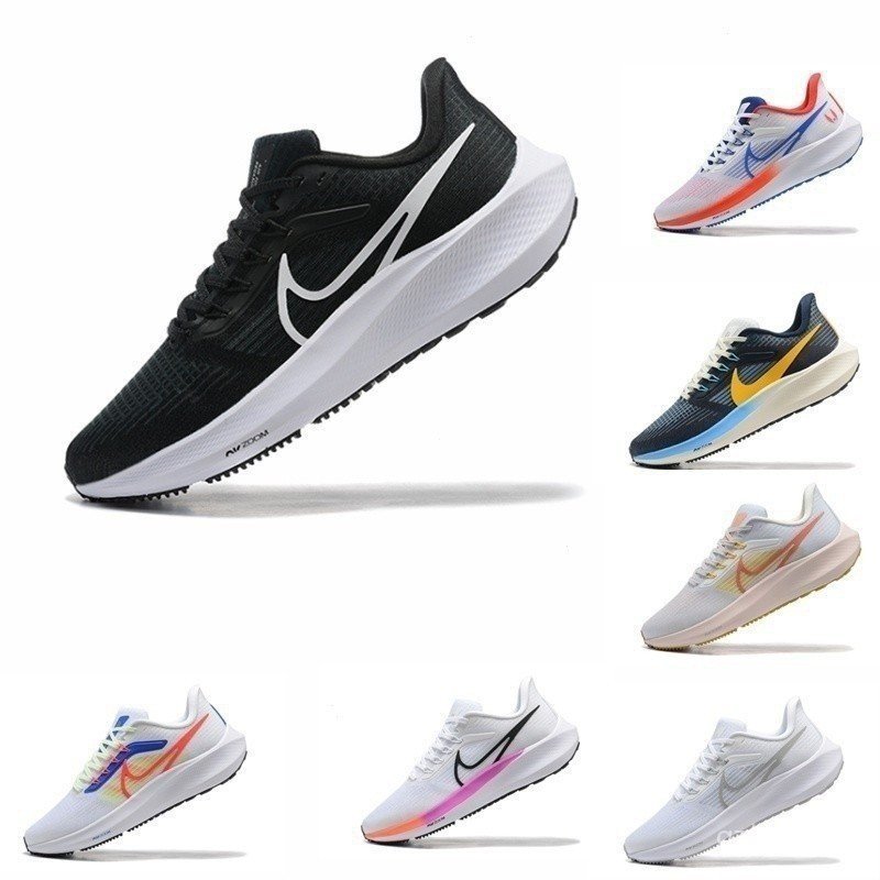 สิทธิผล 2024 pegasus 39 Mens Mesh Breathable Cushioning Running Shoes Ultra-Light Walking Jogging Me