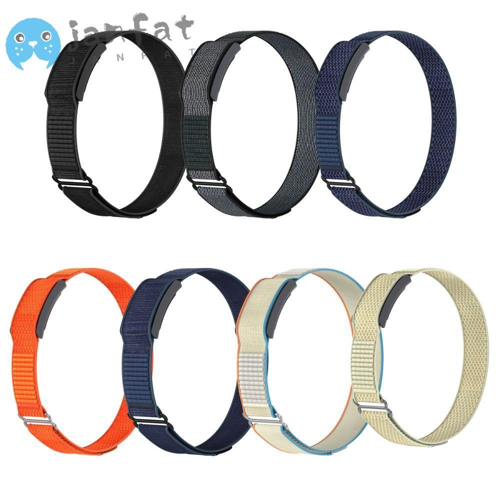 JANFAT สายรัดฟิตเนส Tracker, ห่วงออกแบบไนลอน Sport Band, ปรับ 22 มม.Breathable Bicep Band สําหรับ Am