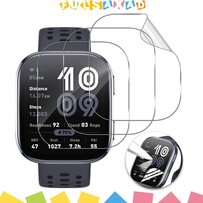 ฟิล์มกระจกนิรภัย / Anti Gores สำหรับ for Amazfit Bip 6 อุปกรณ์ป้องกันหน้าจอสำหรับ for Amazfit Bip 6