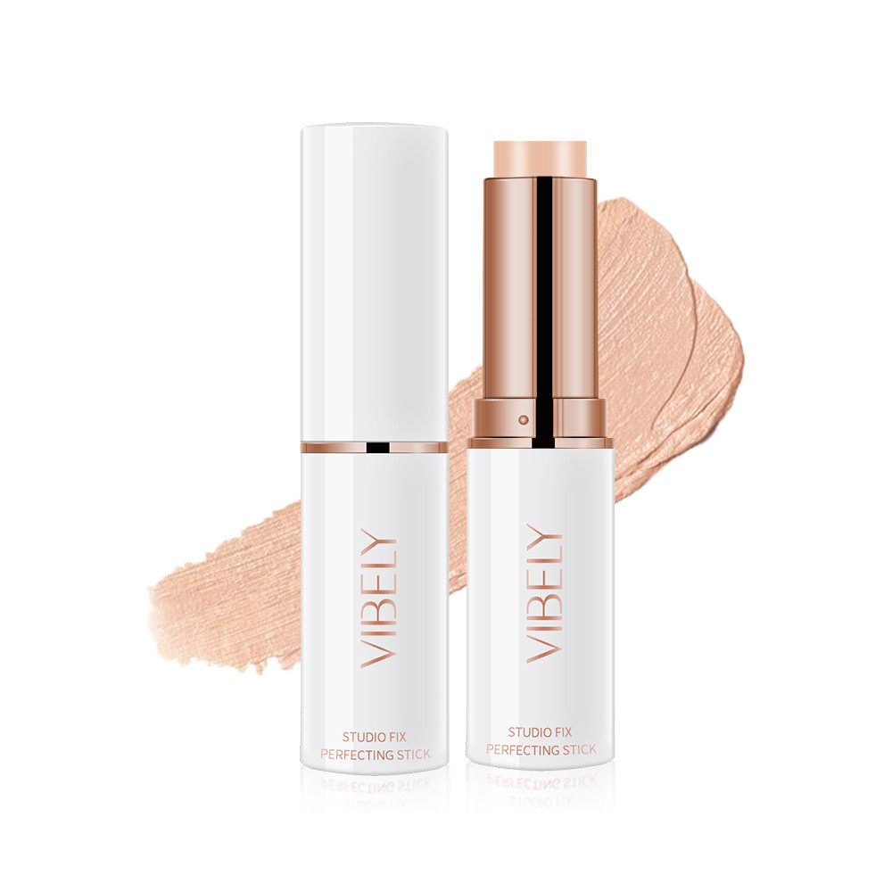VIBELY 3D Double-Ended Highlighter Contour Stick Face คอนซีลเลอร์ Dark Circles Acne Marks คอนซีลเลอร