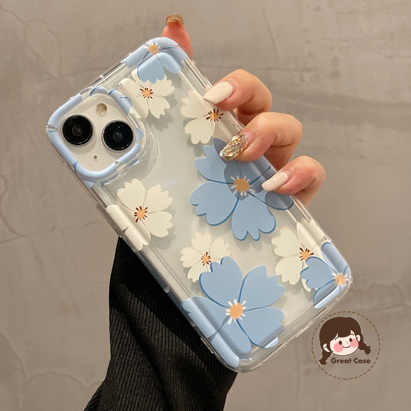น่ารักการ์ตูนดอกไม้เคสโทรศัพท์สําหรับRealme V70 V70S V23 V23i V15 V13 V11 V11S Q5X Q5 Pro Q5i Q3 Q3i