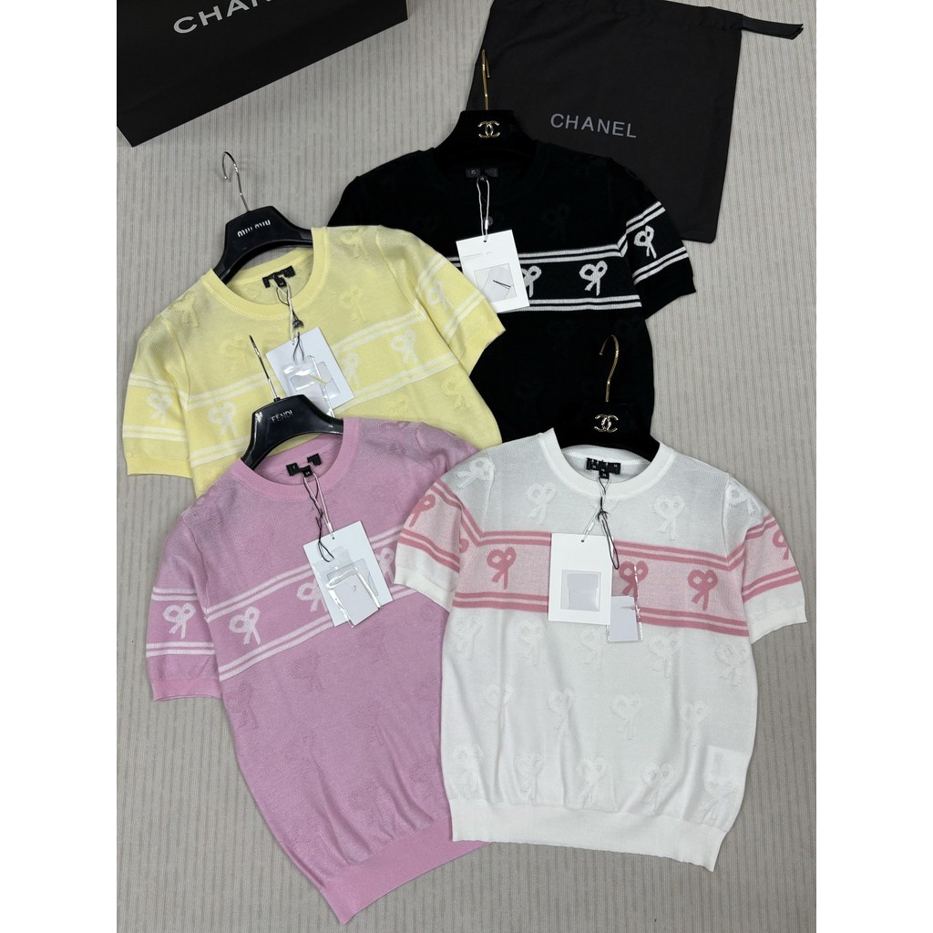 0N0L Cha****L CHA# 2025Spring and Summer New Style Knitted Sweater Little Chanel Style Top for Women