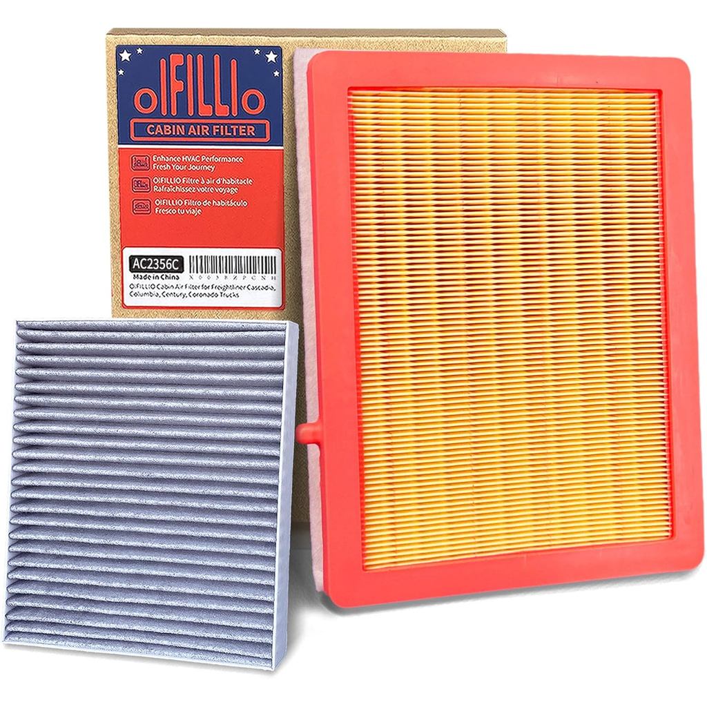 ไส้กรองอากาศเครื่องยนต์และห้องโดยสาร OIFILLIO สําหรับ Equinox (2018-2025), Terrain (2018-2025), (1.5