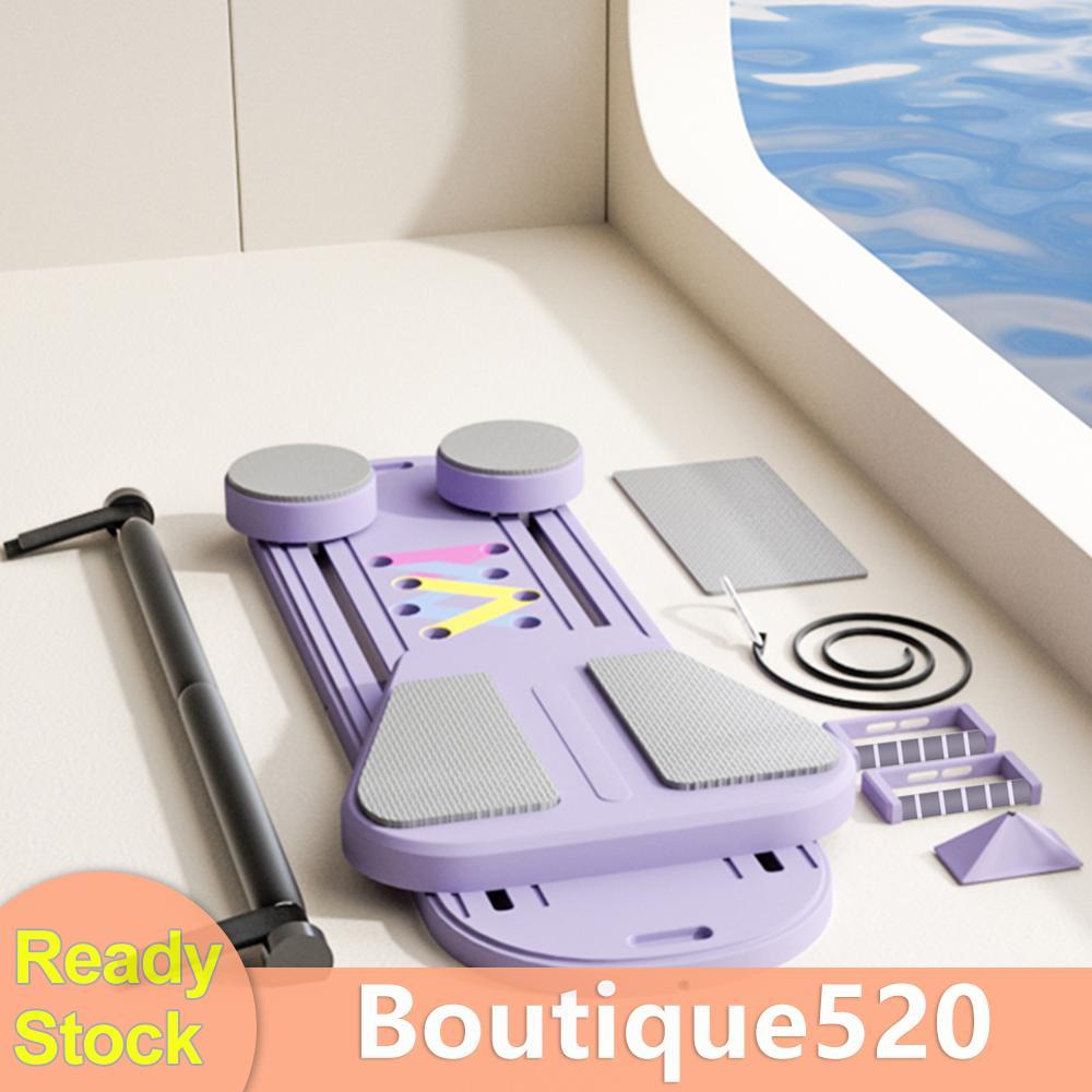 กระดานพิลาทิส Pilates Reformer Abs Core Trainer Board สําหรับการออกกำลังกาย