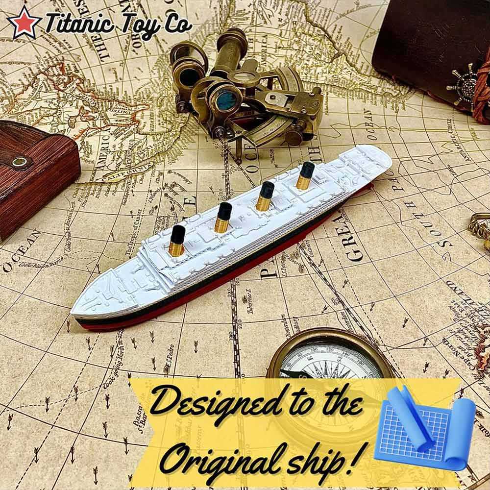 Split In Half Titanic Bath Boat And Pool Toy, Break In Half RMS Titanic Toys