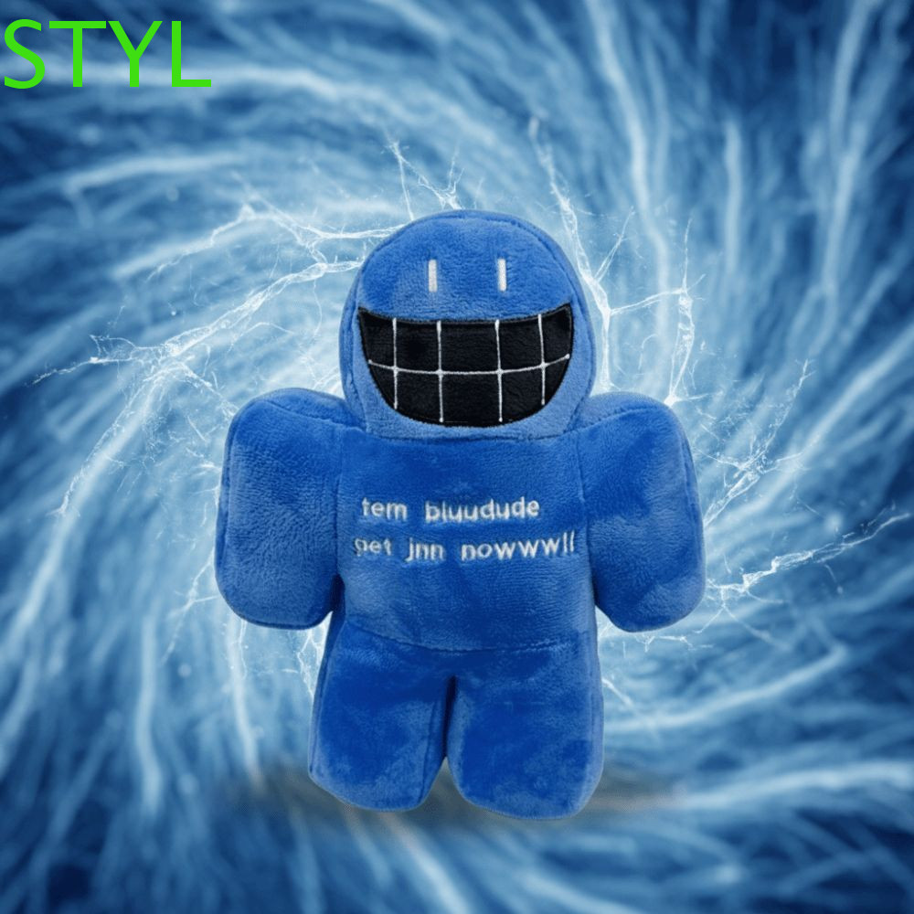 STYL Forsaken Plush Toy, PP Cotton Soft Toy Coolkid Plush Toy, Anime Character Peripheral Toys Colle