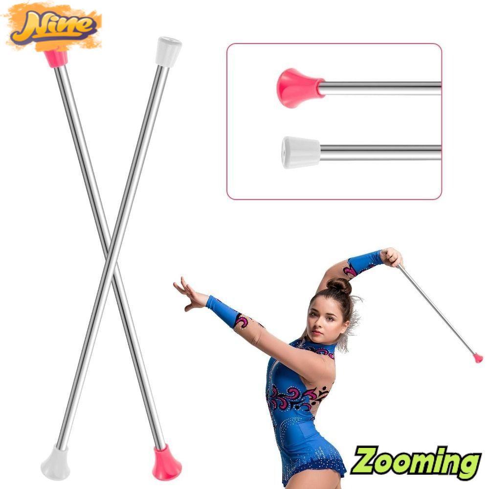 ZOOMING Marching Baton, Professional สแตนเลส Twirling Baton, แบบพกพาน้ําหนักเบา Balanced Dancer Wand Arts
