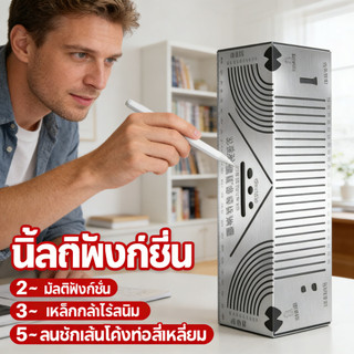 ไม้บรรทัดมุม ตัดเส้นเข้ามุมเหล็กแบบมืออาชีพ ทําจากสแตนเลส เครื่องมือวาดมุมโค้งมนที่ยอดเยี่ยม
