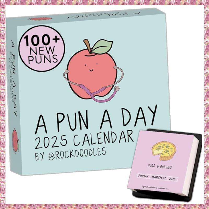 [VCPR] 2025 Punny Daily Desk Calendar 2025 Page A Day Dad Joke Calendar