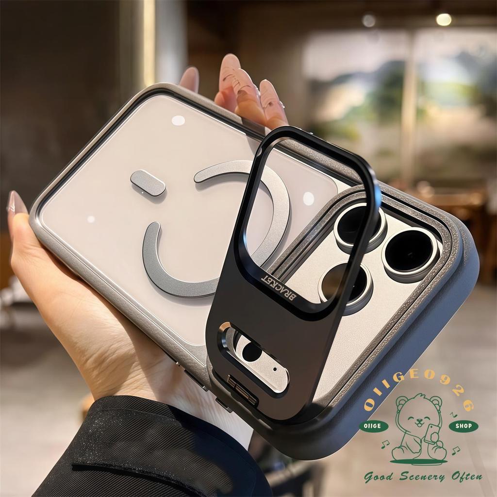 เคส iPhone17 Liquid skin-sensitive เลนส์ผู้ถือแม่เหล็กเคสโทรศัพท์ iphone17 Pro Max 16 15 14 13 เคสสําหรับ iPhone เคสซิลิโคนนิ่ม TPU กันกระแทก