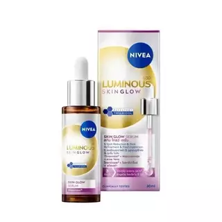 NIVEA SKIN GLOW นีเวีย ลูมินัส630 สกิน โกลว์ เซรั่ม เซรั่มผิวใส เซรั่มทาหน้า 30 มล. เซรั่ม