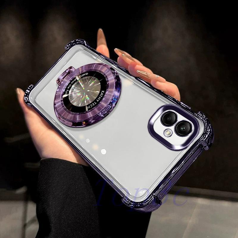 เคส Samsung A04 เคสโทรศัพท์แบบใสป้องกันการตก CDSJ