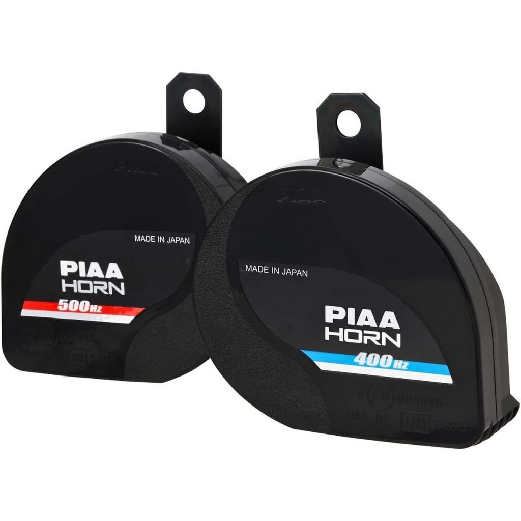 PIAA 85114 Slim Line 400Hz + 500Hz 112db Sports Horn Kit