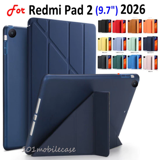 เคสฝาพับ สำหรับ xiaomi Redmi Pad 2 9.7 2026 Redmi Pad SE 11 8.7 Redmi Pad 2 11 miPad 7 6 Pro มีช่องใส่ปากกา เคสกันกระแทก