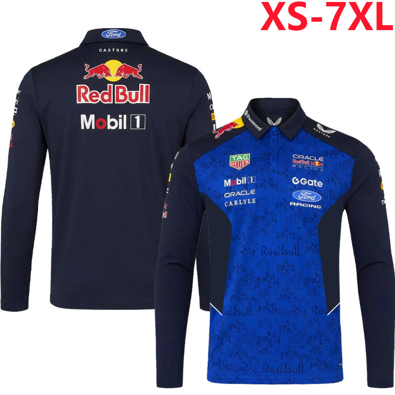 2026 ใหม่ F1 เสื้อยืดแขนยาวสําหรับผู้ชายและผู้หญิง + F1 เสื้อแข่ง Ferrari