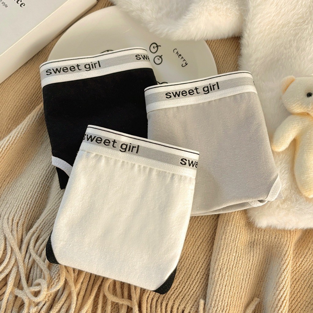 5 ตัว💥กางเกงชั้นใน ผ้าฝ้าย ระบายอากาศ สวม ใส่สบาย ผ้านิ่มมาก Underwear กางเกงใน ผู้หญิง น่ารัก ผู้หญิง เสื้อ ไซส์ M L XL - รูปที่ 7