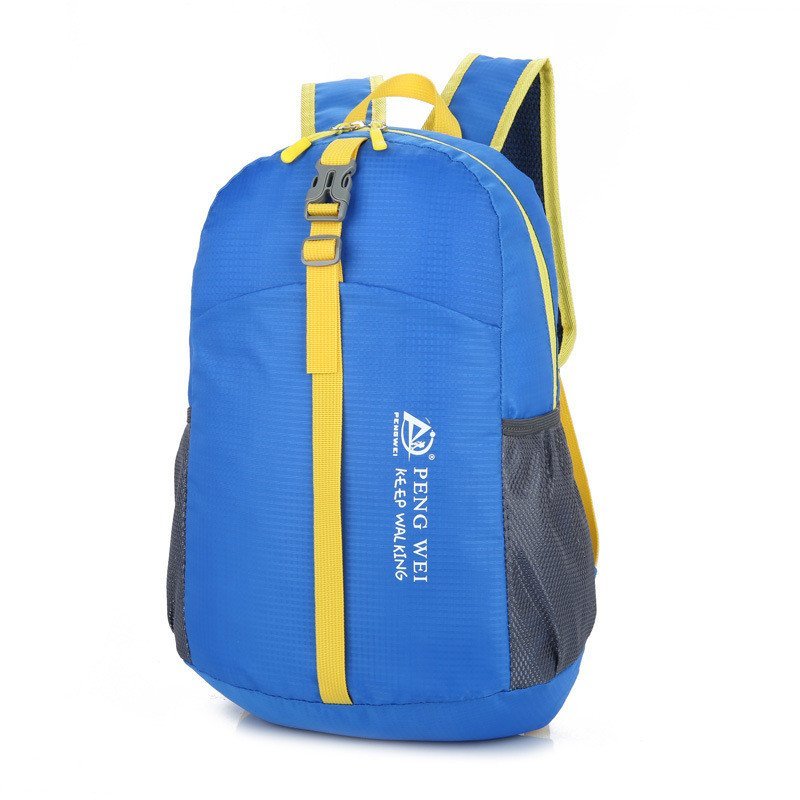 กระเป๋าเป้สะพายหลังพักผ่อนจัดเก็บกระเป๋าพับเดินทางกลางแจ้งกระเป๋าปีนเขากีฬากระเป๋าเป้สะพายหลังพับ Wa