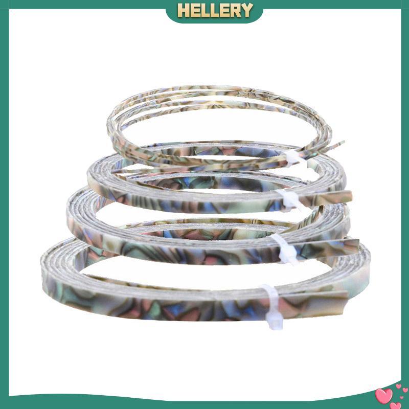 [HelleryTH] Celluloid Guitar Binding Strip Shell Inlays สําหรับ Mandolin Ukulele Luthier