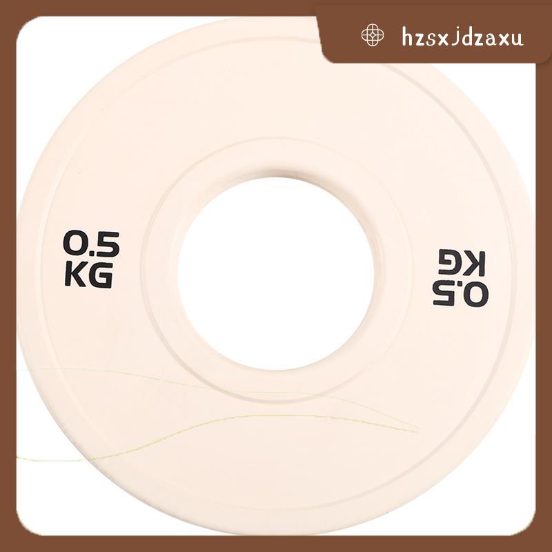 hzsxjdzaxuGym Micro-Type Plates Dumbbell Weight Plate Rubber Fractional Weight Plates Add-on Apertur