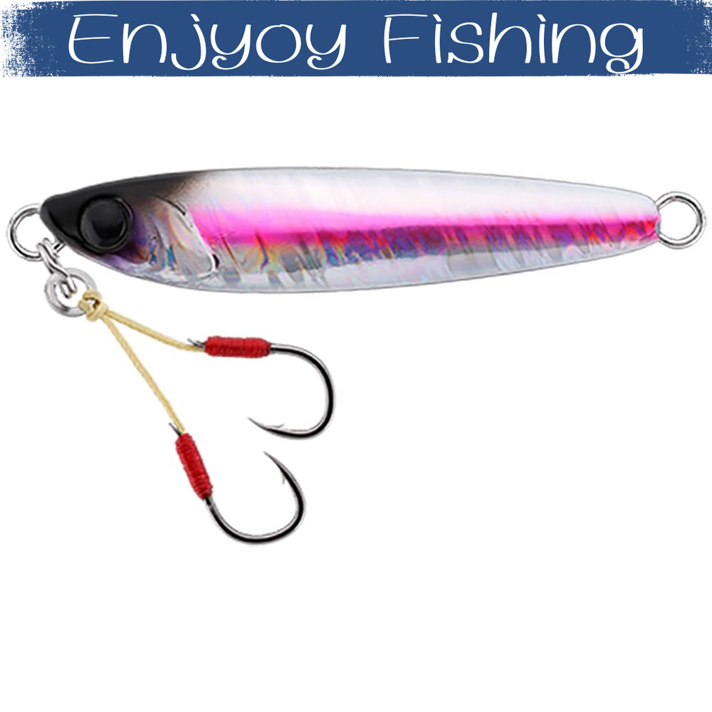 JACKALL RASPATEEN TG NEO 40g ของแท้จากญี่ปุ่น มีสี UVเลーซาーชมพู ฟิชชิงเหยื่อสำหรับตกปลาแบบ SLJ คอหมุ