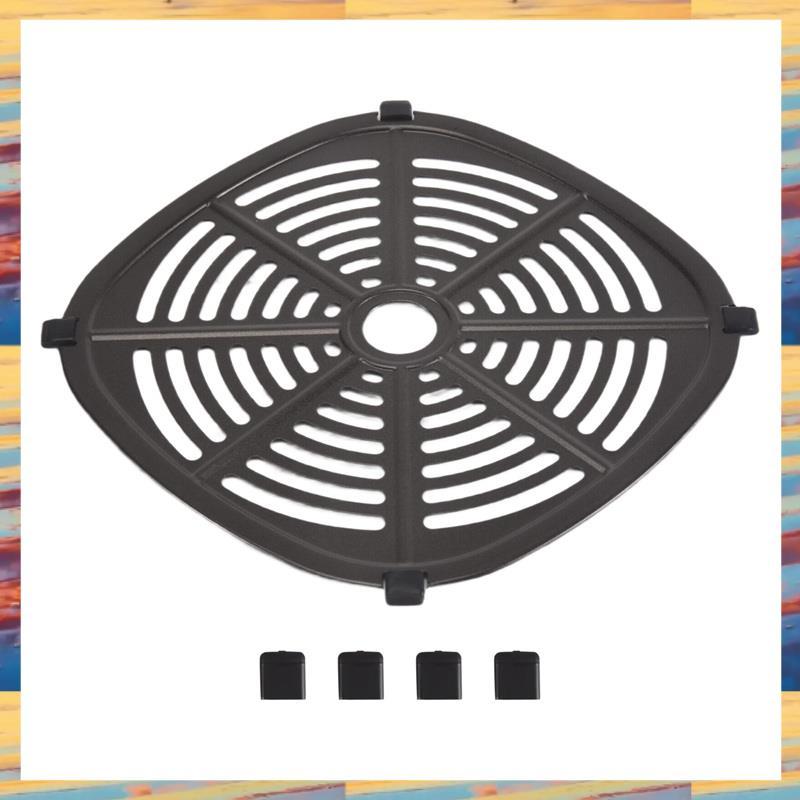 [LMQN] Air Fryer Grill Crisper ถาดสําหรับ Dash 2.6QT -Crisp Digital Air Fryer พร้อมเท้ายาง Air Fryer