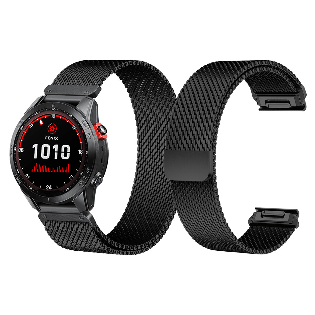 Garmin Descent G2 G1 Mk3i Mk3 Mk2i Mk2 Mk2S Quick Buckle Strap Magnetic Milan Stainless Steel