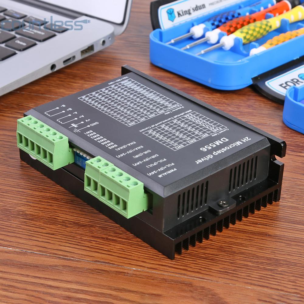 COU DM556 Stepper Motor Driver 2-Phas Digital Stepper Motor Driver สําหรับ Nema 23 สําหรับ Nema 23 3