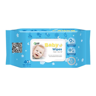 กระดาษเปียก ทิชชู่เปียกสําหรับเด็ก 1Packs(40/ 80pcs) baby wipes