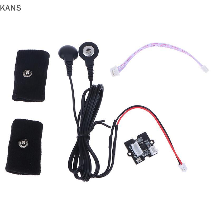 Kans GSR Grove Skin Current Sensing Sensor ความต้านทานผิวและการนําไฟฟ้า vn