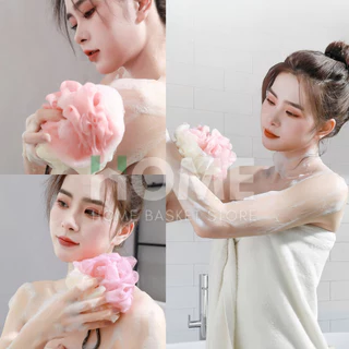 ใยขัดผิว(รุ่นหนานุ่ม) ใยอาบน้ำ ใยขัดตัว ใยบวบ สครับขัดผิว ใยฟองน้ำขัดตัว ใยฟองน้ำอาบน้ำ ที่ขัดตัว อุปกรณ์อาบน้ำ สบู่