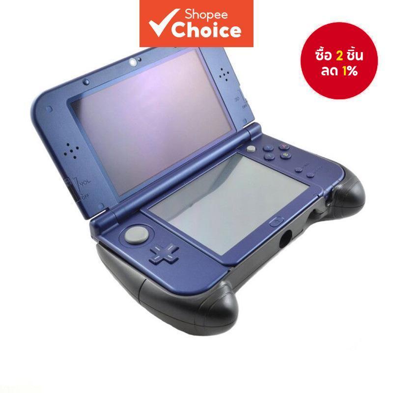 เคสพลาสติกป้องกันสำหรับควบคุม Nintendo New 3DS XL LL มีที่จับและขาตั้ง