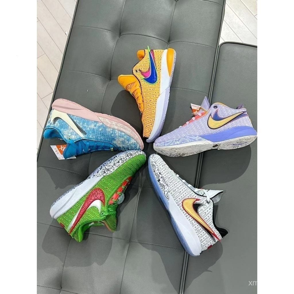 รองเท้า NBA LeBron 20 Professional สำหรับผู้ชาย ดีไซน์เท่ ดูดซับแรงกระแทกดี