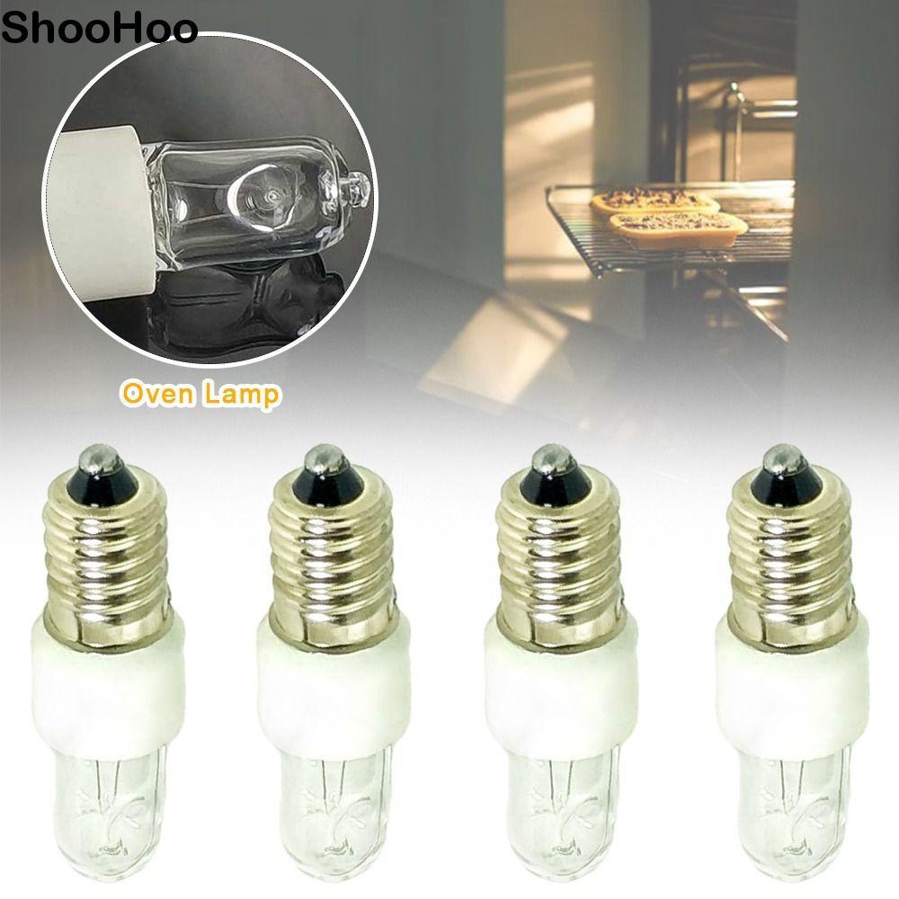 SHOOHOO Filament Bulb, E14 25W 40W Salt Bulb Oven Lamp, Hot High temperature Cooker Hood Lamp ทังสเต