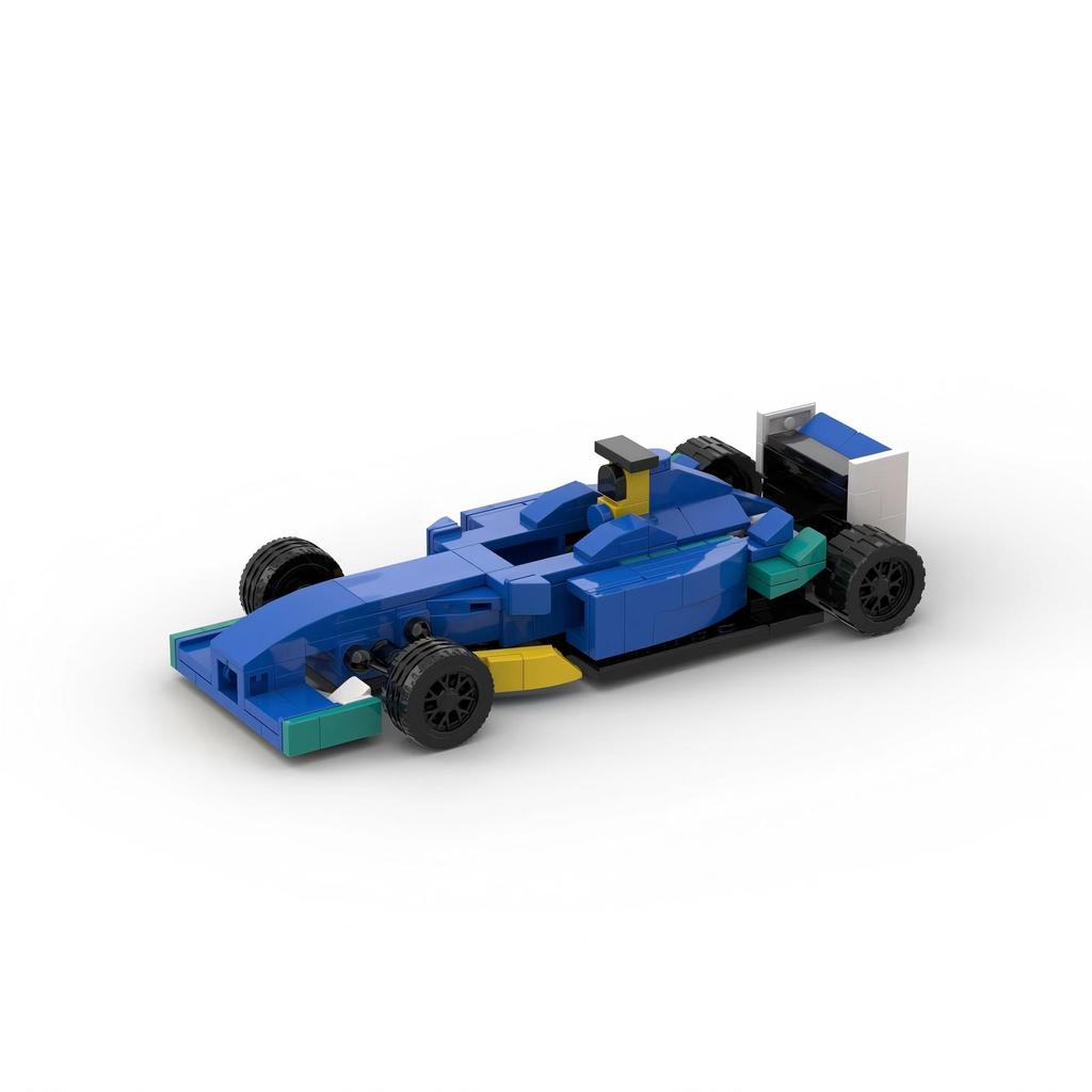 สูตรรถ F1 MOC-83295 Sober C22 Assembly ใช้งานร่วมกับ Lego ของเล่นเพื่อการศึกษารถตกแต่ง2512151511