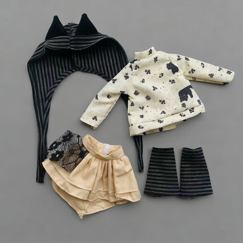 เสื้อผ้าสูทสําหรับ1/6 บีเจดี ตุ๊กตา30เซนติเมตรอุปกรณ์ตุ๊กตาน่ารักชุดลําลองแต่งตัวของเล่น