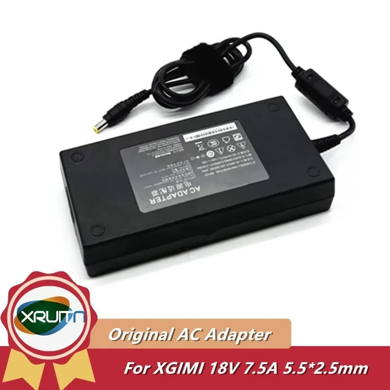 Original XGIMI 18V 7.5A 135W AC DC Adapter Charger HKA13518075-1E XGIMI โปรเจคเตอร์ H2 XHAD01 H1S Z5
