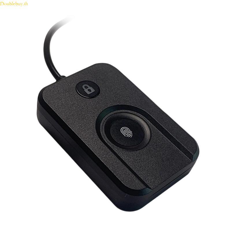 Doublebuy USB ลายนิ้วมืออุปกรณ์แท้รองรับ 10 ลายนิ้วมือต่อบัญชี Win 10 11 ล็อคทันทีที่เข้ากันได้