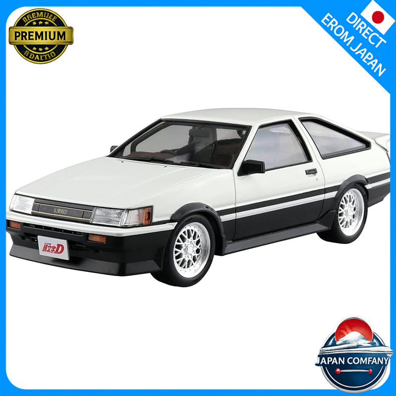 Aoshima Initial D No.13 Wataru Akina AE86 Levin 1/24 Scale Model Kit
