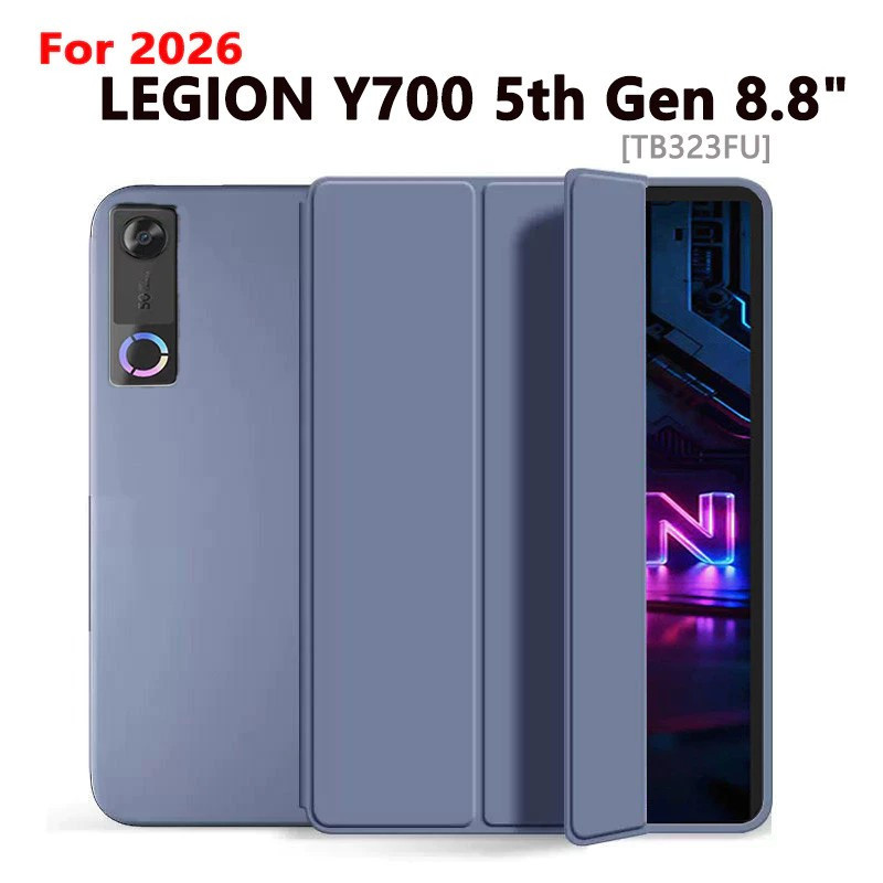 TRI Lenovo Legion Y700 Gen 2 / Y700 Gen 3 / Y700 Gen 4 / Y700 Gen 5 8.8 นิ้ว Trifold Casing สมาร์ทด้