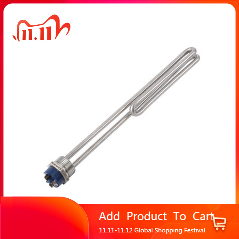 XZ Ultrasonic Water Heating Element DN25 BSP Flange - 1KW/2KW/3KW /4KW 1 "SUS Thread Foldback Immers