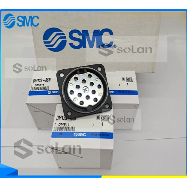 SMC ข้อต่อก้นหลายท่อ DM6 DM12-06N DM6S DM6P DM12S DM12P-04N-C1 C2